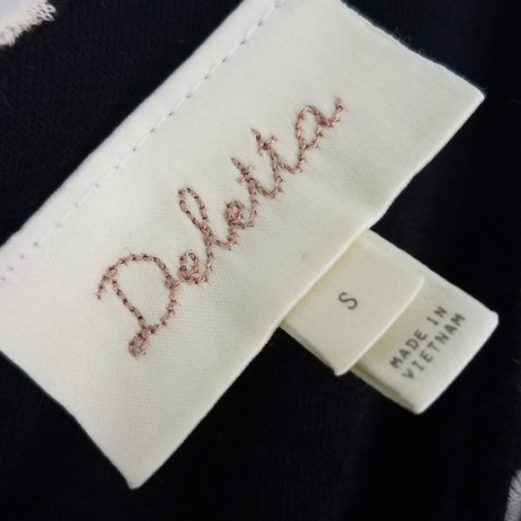 | Anthropologie | Deletta Neo Gingham Peplum Top - Picture 10 of 11